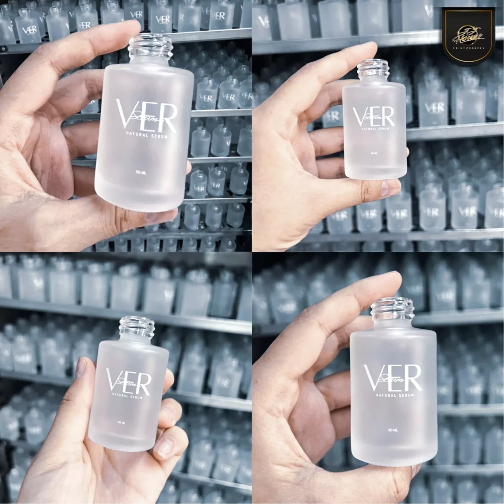 สกรีนขวดแก้ว สกรีนขวดน้ำหอม